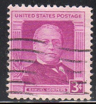 United States 988 - Used - Samuel Gompers (1)