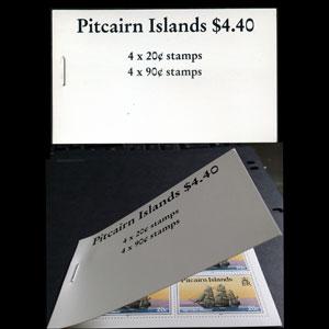 PITCAIRN 1990 - SG# SB2 Booklet-Ships NH