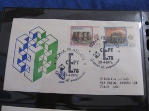 1978 Italy FDC LR121F38-