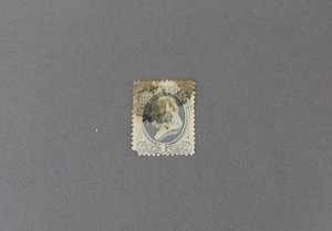 156, Franlin, Used, Missing Corner, CV $3.00