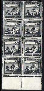 Palestine: 1942 Sea of Galilee £P1 marginal 8-blk SG 111 MNH