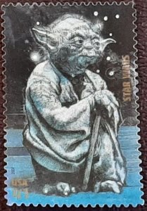 US Scott # 4143n; used 41c Star Wars from 2007; VF centering; off paper