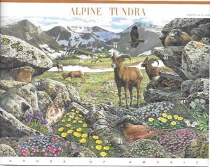 US #4198 Sheet.  Alpine Tundra