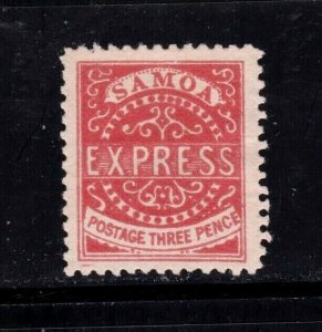 Samoa stamp #3d, MLH NG,   CV $65.00