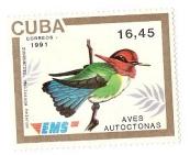 Cuba 1991 Autochthonous Birds horiz Scott 3334 MNH Value $40