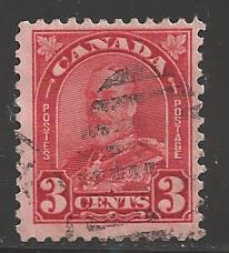 Canada 1931 King George V, 3 cents, Scott #167, used