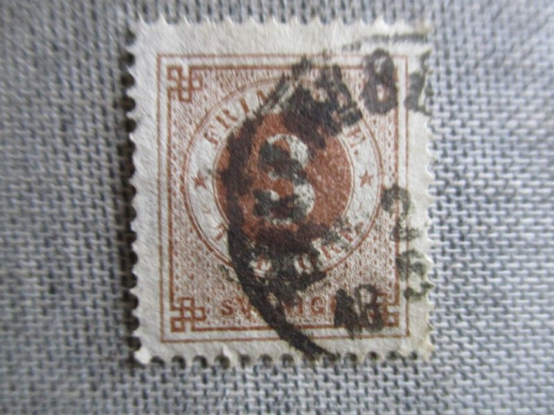 Sweden, Scott#28, used