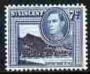 St Vincent 1949-52 KG6 Pictorial def 7c blue-black & ...