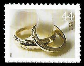 PCBstamps  US #4397 44c Wedding Rings, MNH, (9)