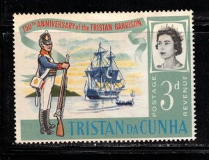 TRISTAN da CUNHA Scott # 95 MH - QEII & 150th Anniversary Tristan Garrison