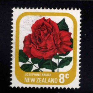 New Zealand Scott 591 MNH** Rose Flower stamp 1975