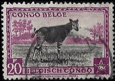 BELGIAN CONGO   #206 USED (4)