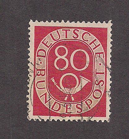 GERMANY SC# 684 VF U 1952