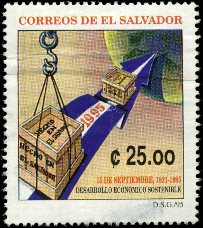 Salvador, El Scott #1428 Used