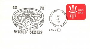 WORLD SERIES GAME #5 BALTIMORE X PITTSBURGH X AT THREE RIVERS STADIUM PITTS 1979