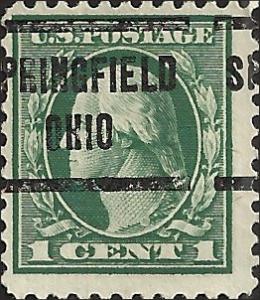# 498 USED GREEN GEORGE WASHINGTON