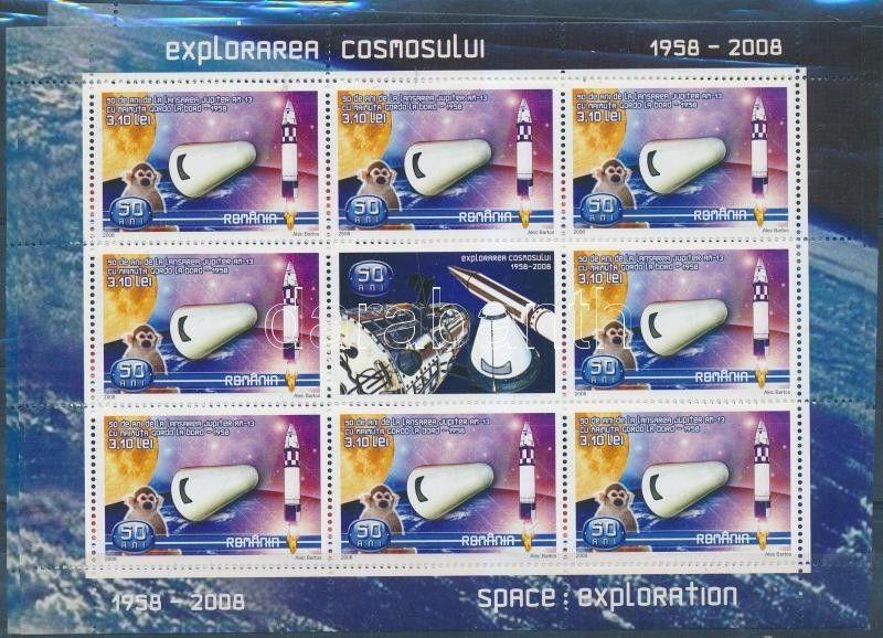 Romania stamp Space Research mini sheet set 2008 MNH Mi 6273-6275 WS189409