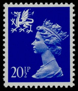 Great Britain - Wales & Monmouthshire WMMH39 MNH Machin Head