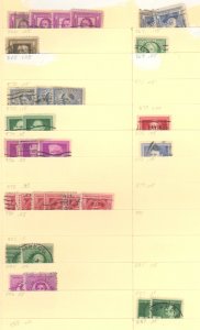 U.S. #SET/MIXED CONDITION 