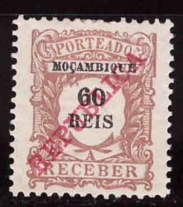 Mozambique Scott J16 MH* Hinge remnant postage dues