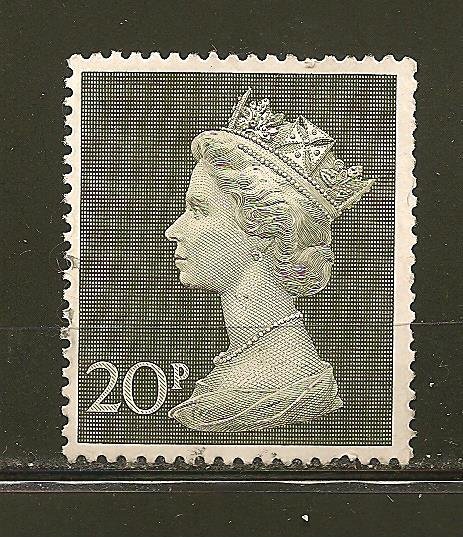 Great Britain 636 Queen Elizabeth II 20P Used