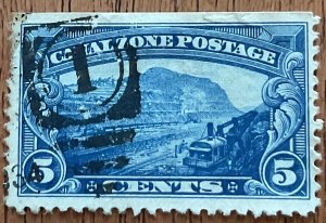 Canal Zone #107 Used SE Single Gaillard Cut L48