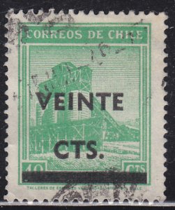 Chile 253 Copper Mine O/P 1948