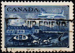 Canada. 1951 7c S.G.438 Fine Used