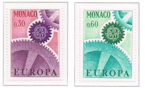 Monaco VF-NH #669-670