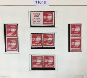 MOMEN: US STAMPS  MINT OG NH COLLECTION  LOT #11646