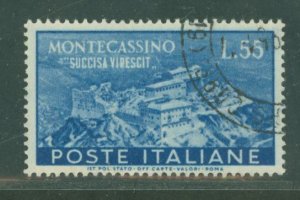 Italy #580 Used Single