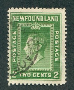 Newfoundland #254 used single - perf 12.5