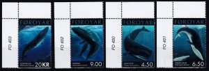 Faroe Islands, Fauna, Whales MNH / 2001