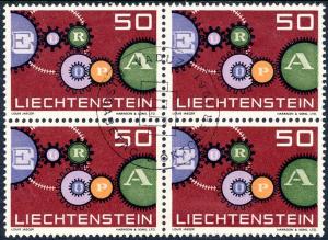 Liechtenstein 1961 Sc 368 Europa CEPT VADUZ FDCDS 4 Stamp U