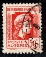 Algeria - #175 Marianne  - Used