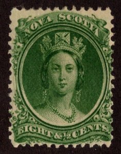 KAPPYSTAMPS  CANADA NOVA SCOTIA SCOTT 11 MINT LIGHTLY HINGED CV $17 G958