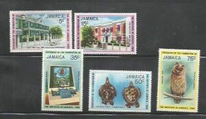 JAMAICA - 1980 - Institute of Jamaica - Perf 5v Set - Mint Never Hinged