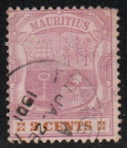 Mauritius Sc #93 Used