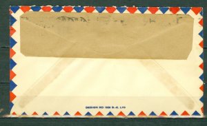 CANADA 1939 PRIVATE AIRMAIL COVER CALGARY  to US...#C2