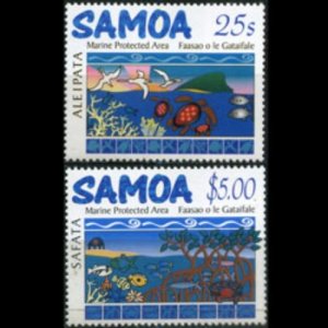 SAMOA 2003 - Scott# 1033-4 Marine Protected Set of 2 NH