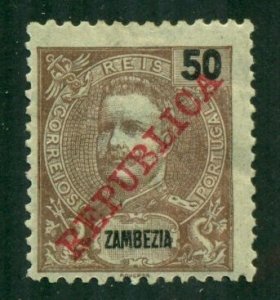 Zambezia 1911 #60 MH SCV (2024)=$0.60