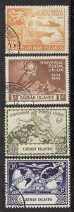 CAYMAN ISLANDS SC# 118-21 VF U 1949