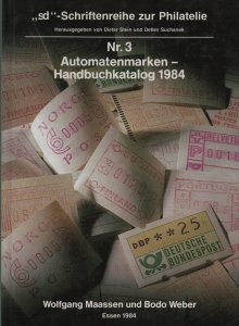 Philatelic Literature - Automatenmarken Handbuchkatalog 1984 By Massen/Weber