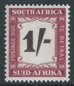 South Africa #J45 NH 1sh 1958 Postage Due