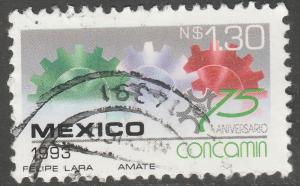 MEXICO 1829, 75th Anniv Confederation Chambers of Industry. USED. F-VF. (1082)