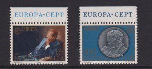 Yugoslavia #1467-1468  MNH 1980  Europa  Tito