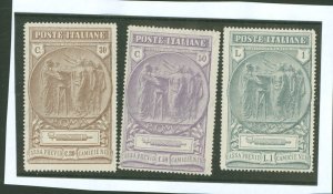 Italy #B17-B19 Unused Single (Complete Set)