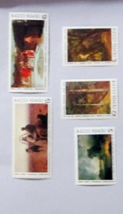 Russia - 5466-70, MNH Set. Paintings. SCV - $2.35