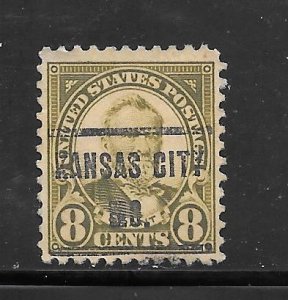 #560 Used Single PRECANCEL AS SHOWN