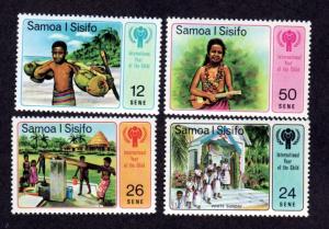 Samoa # 499-502 Mint NH!